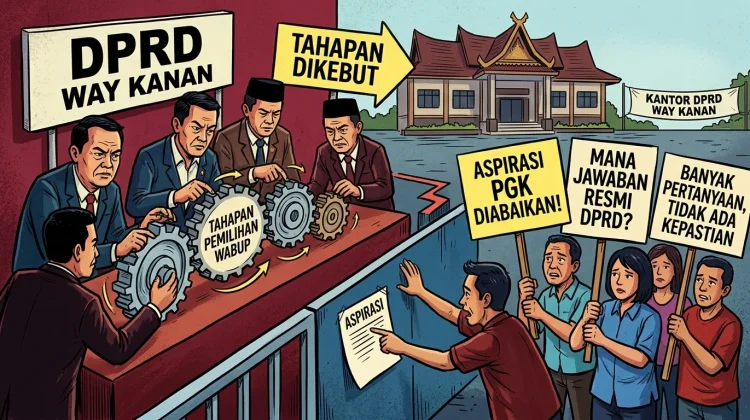 PGK Way Kanan Pertanyakan Respons DPRD soal Aspirasi Cawabup