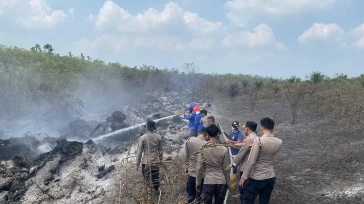 Kapolres Way Kanan Ingatkan Warga Waspada Karhutla