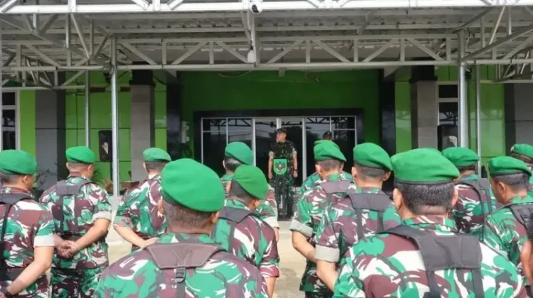 Kodim 0411/KM Siagakan Personel Antisipasi Karhutla