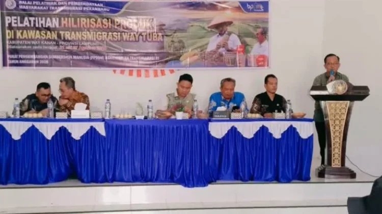 Pelatihan Hilirisasi Tingkatkan Kemandirian Transmigran di Way Kanan
