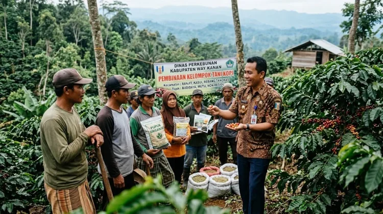 Dinas Perkebunan Perkuat Pembinaan Petani Kopi di Tiga Kecamatan