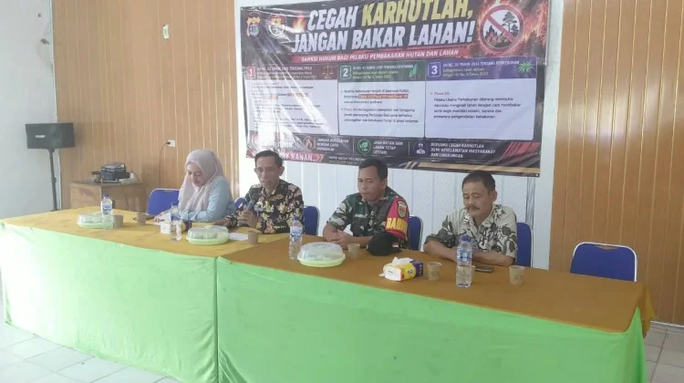 Camat Blambangan Umpu Perkuat Kesiapsiagaan Hadapi Karhutla