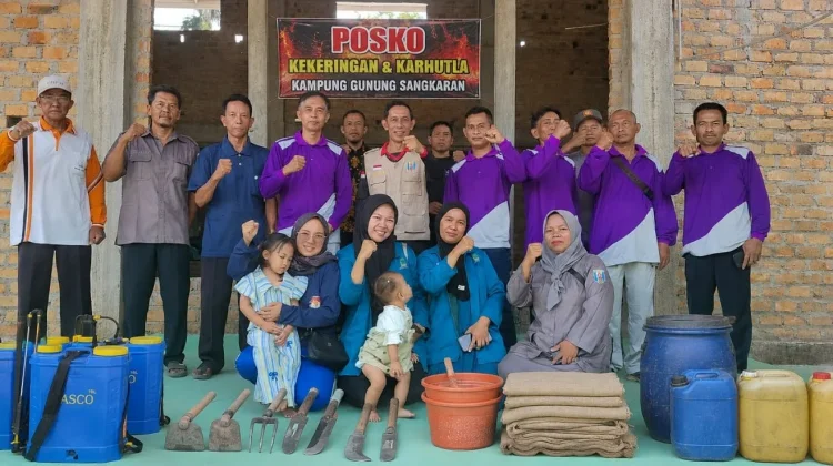 Safari Posko Karhutla, Kecamatan Blambangan Umpu Petakan Daerah Rawan