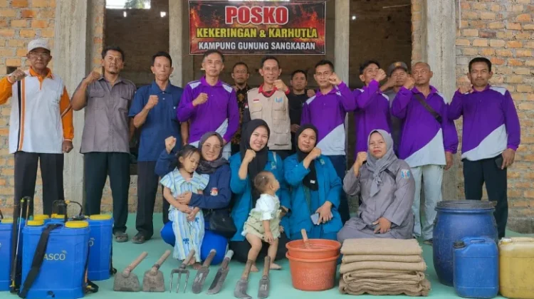 Tim Siaga Blambangan Umpu Monitor Kesiapan Posko Bencana