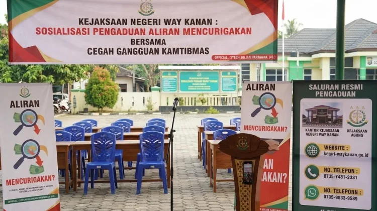 Kejari Way Kanan Buka Pengaduan Aliran Mencurigakan