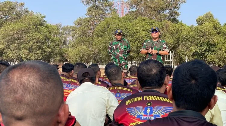 TNI, Perusahaan dan Warga Sinergi Cegah Karhutla di Way Kanan