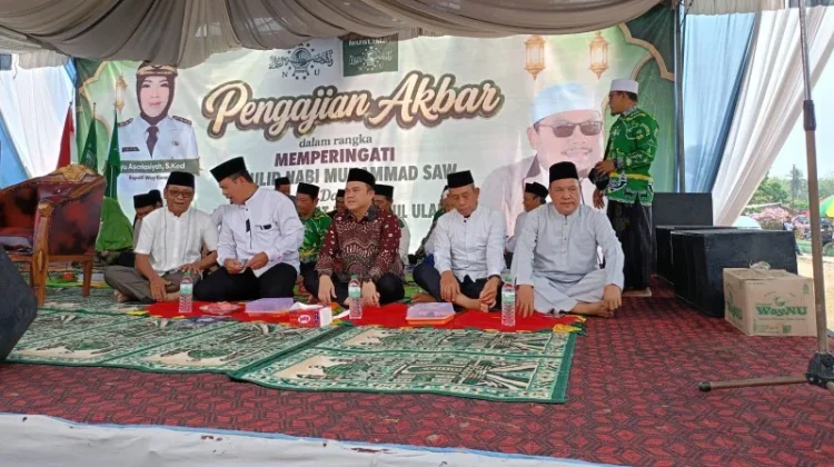 Ribuan Jemaah Padati Harlah ke-80 Muslimat NU Way Kanan