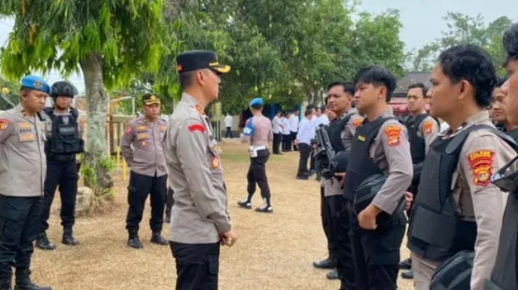 Kapolres Way Kanan Perkuat Patroli untuk Cegah Gangguan Kamtibmas