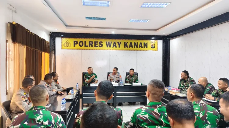 Pasis Seskoad Dalami Kondisi Kewilayahan di Way Kanan