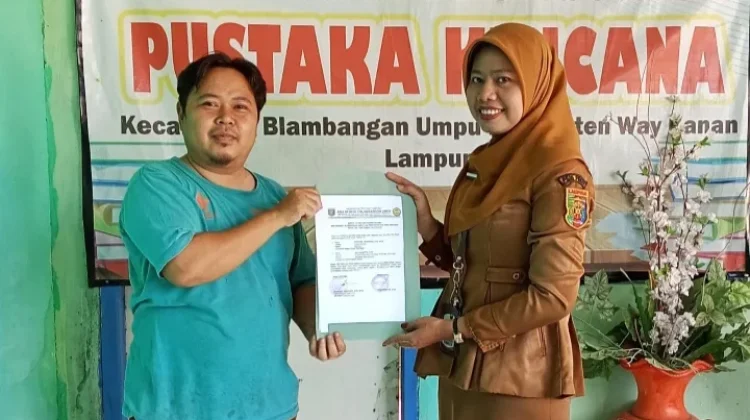 SMAN 3 Blambangan Umpu Gandeng Pustaka Kencana Perkuat Budaya Literasi