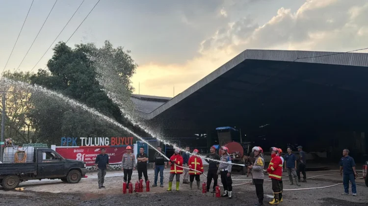 Polsek Umpu Semenguk Perkuat Kesiapsiagaan Hadapi Karhutla
