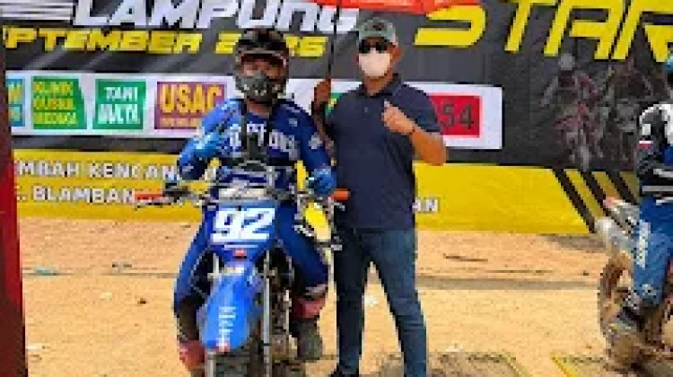 Aspra Racing Team Terjunkan Salman Al Farisi di Ajang Grasstrack Way Kanan