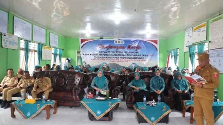 Sukarame Jadi Pekon Binaan Desa Tapis di Lampung Barat
