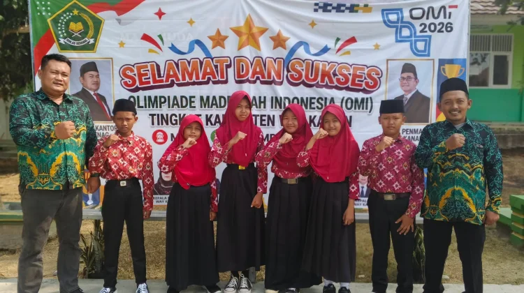MIN 3 Way Kanan Kirim Enam Siswa Ikuti OMI 2026