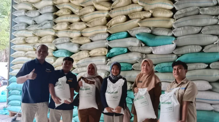 Stok Beras Bulog Pisang Baru Capai 5.000 Ton