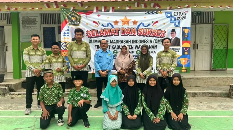 Kontingen MIN 4 Way Kanan Berlaga di OMI Kabupaten 2026