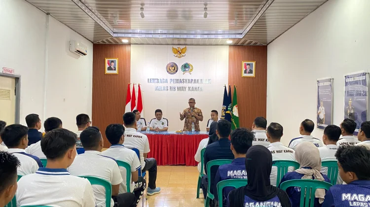 Kakanwil Ditjenpas Lampung Pantau Program Kemandirian di Lapas Way Kanan