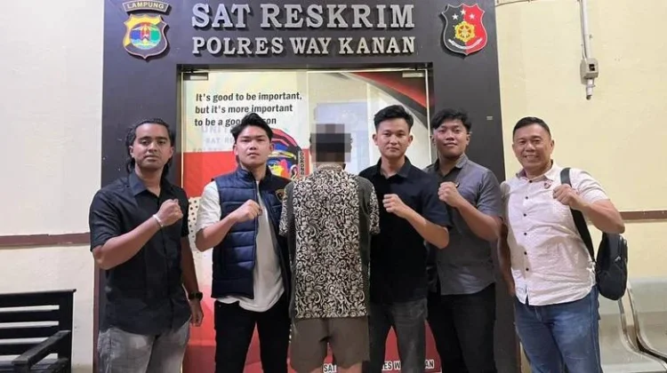 Pria Paruh Baya di Way Kanan Diringkus Polisi
