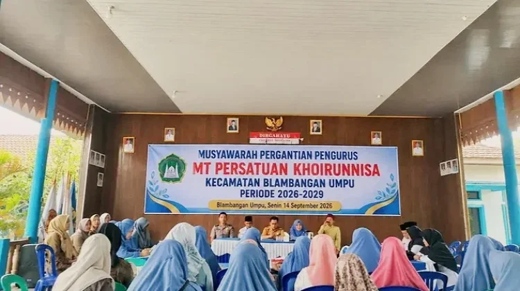 Majelis Ta'lim Khoirunnisa Blambangan Umpu Punya Pengurus Baru