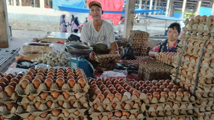 Harga Bahan Pokok di Way Kanan Relatif Stabil