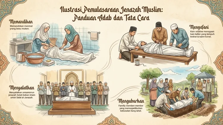 Langkah-Langkah Pemulasaraan Jenasah