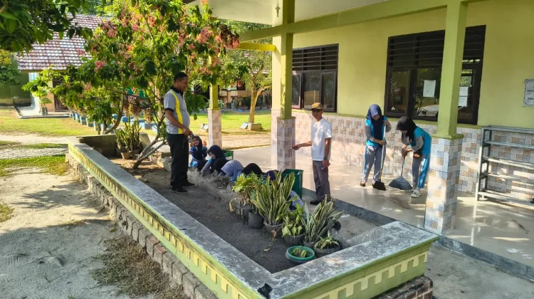 SMAN 2 Buay Bahuga Antisipasi ISPA di Musim Kemarau