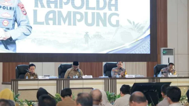Wali Kota Metro Ikuti Rakor Konflik Agraria