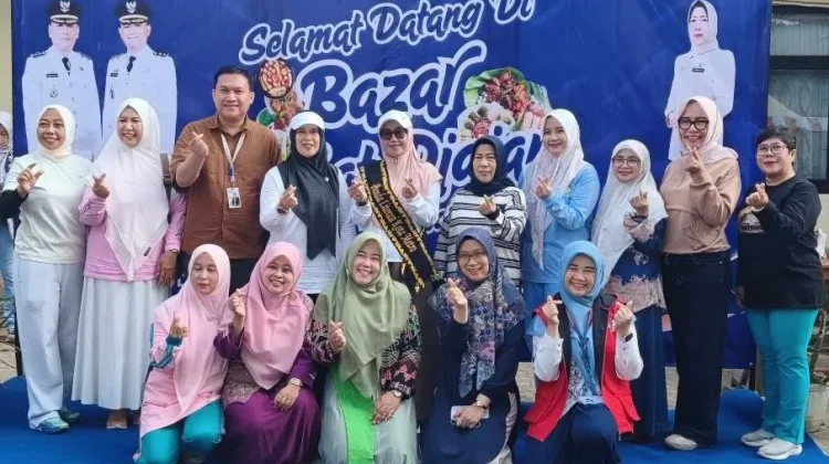 Bazar UMKM dan Literasi Anak di Metro