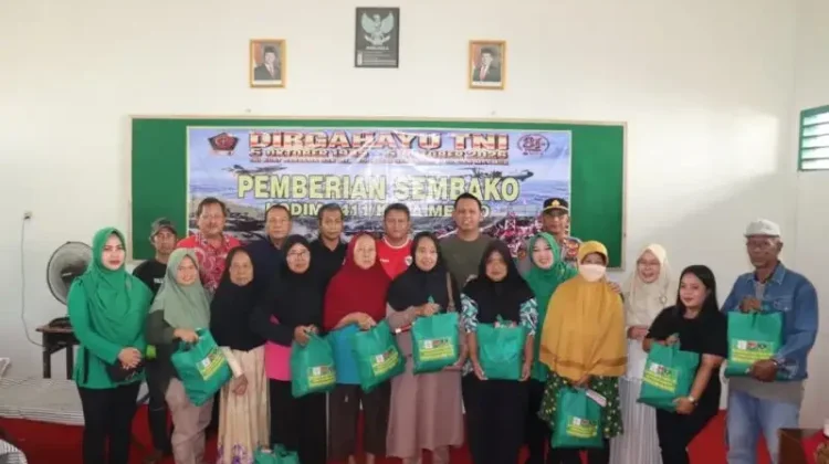 Baksos Kesehatan HUT ke-81 TNI