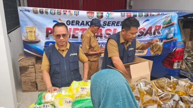 Pemerintah Lakukan Penetrasi Pasar di Kecamatan Way Tuba