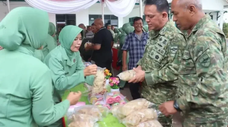 Bazar Murah Kodim 0411 Bantu Warga