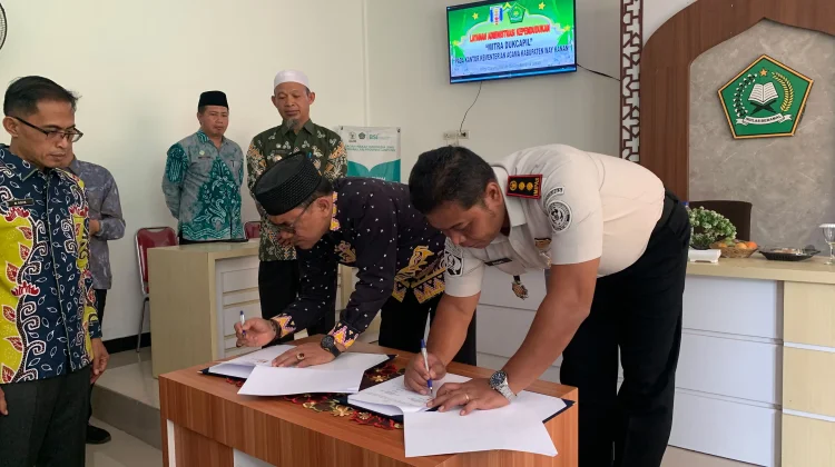 Lapas Way Kanan Gandeng Kemenag Perkuat Pembinaan Keagamaan bagi Warga Binaan