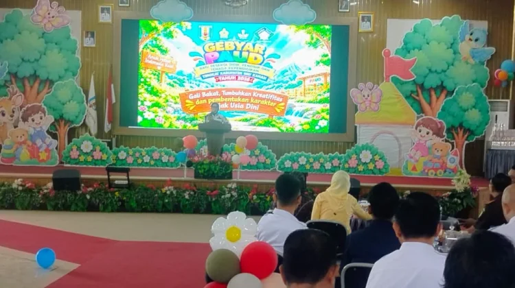 Ribuan Anak Meriahkan Gebyar PAUD Way Kanan 2026