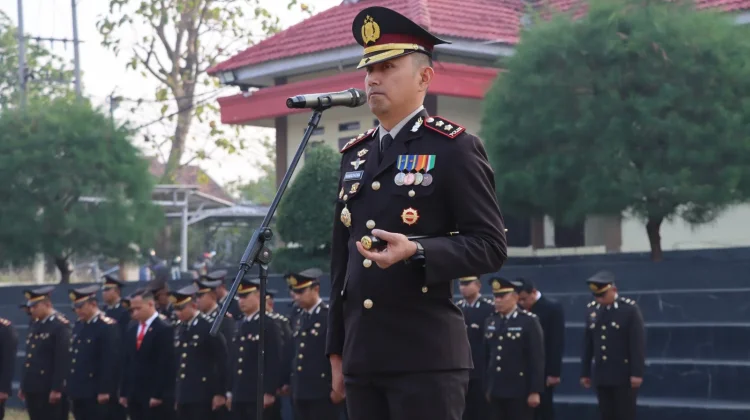 Polres Way Kanan Gelar Upacara Hari Kesaktian Pancasila