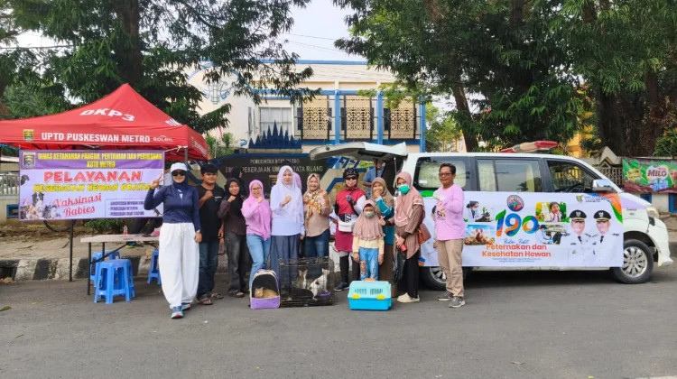 DKP3 Metro Terjunkan Relawan Petakan Populasi Rabies