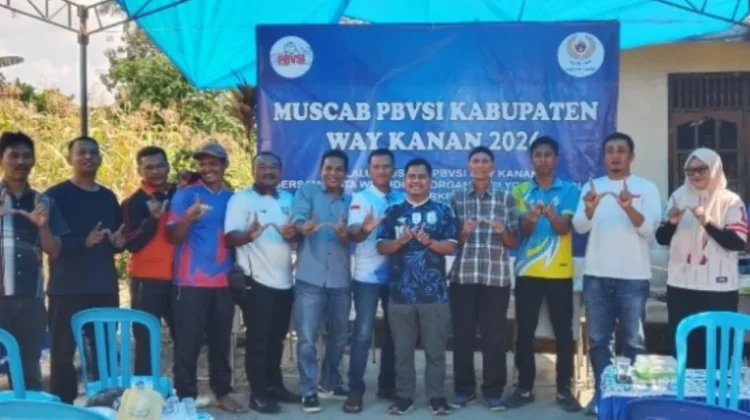 PBVSI Way Kanan Siapkan 28 Atlet Menuju Porprov Lampung 2026