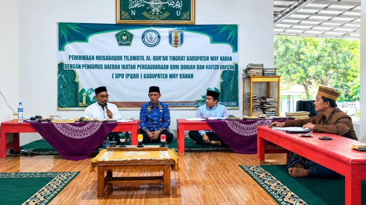 30 Kafilah Way Kanan Jalani TC Jelang MTQ ke-53 Provinsi Lampung
