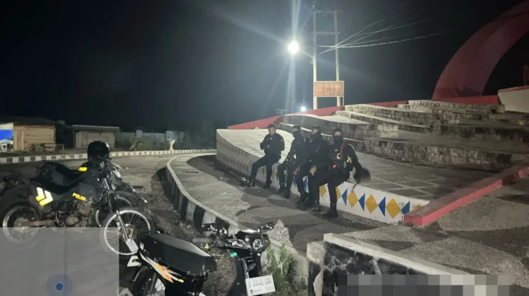 Sat Samapta Polres Way Kanan Gelar Patroli Malam di Umpu Bhakti