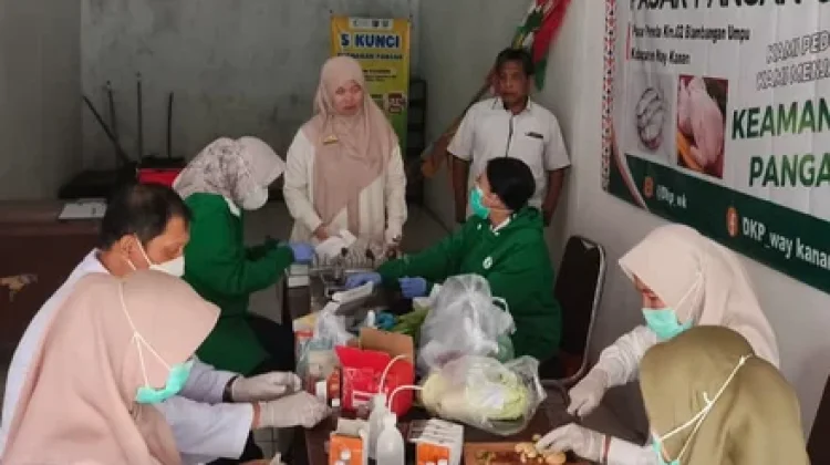 Pemkab Way Kanan Perkuat Kolaborasi Pengawasan Pangan