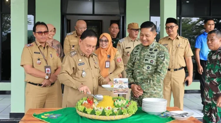 HUT ke-81 TNI, Pemkab Lampung Barat Perkuat Sinergi