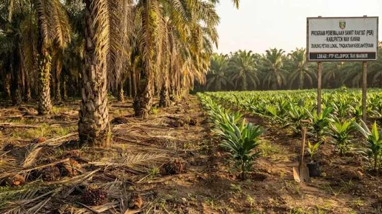 Sawit Rakyat Way Kanan Menua, Produktivitas Petani Menurun - RRI.co.id