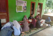 Puluhan Santri Ponpes Al Muhsin Way Kanan Uji Hafalan Al-Qur'an