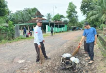 MIN 3 Way Kanan Geber Bersih Masjid Sambut Ramadhan 1447 H