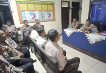 Kapolres Way Kanan Kunker ke Polsek Buay Bahuga