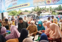 Pemkab Way Kanan Gelar Operasi Pasar Murah di Lima Titik