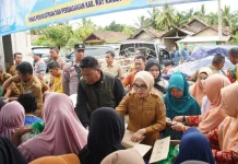 Bulog Lampung Utara Dukung Pasar Murah di Way Kanan