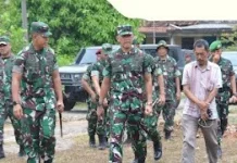 Pangdam XXI/Radin Inten Tinjau Kawasan Mandiri Pangan di Way Kanan