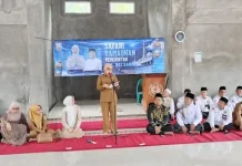 Bupati Ayu Asalasiyah Safari Ramadan di Rebang Tangkas