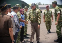 Menhan Sjafrie Kunjungi Way Kanan, Bupati Ayu Tegaskan Sinergi TNI dan Daerah