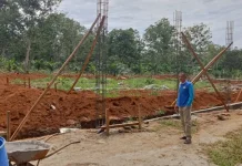 Pembangunan Gedung Koperasi Desa Merah Putih di Kotaway Masuki Tahap Fondasi